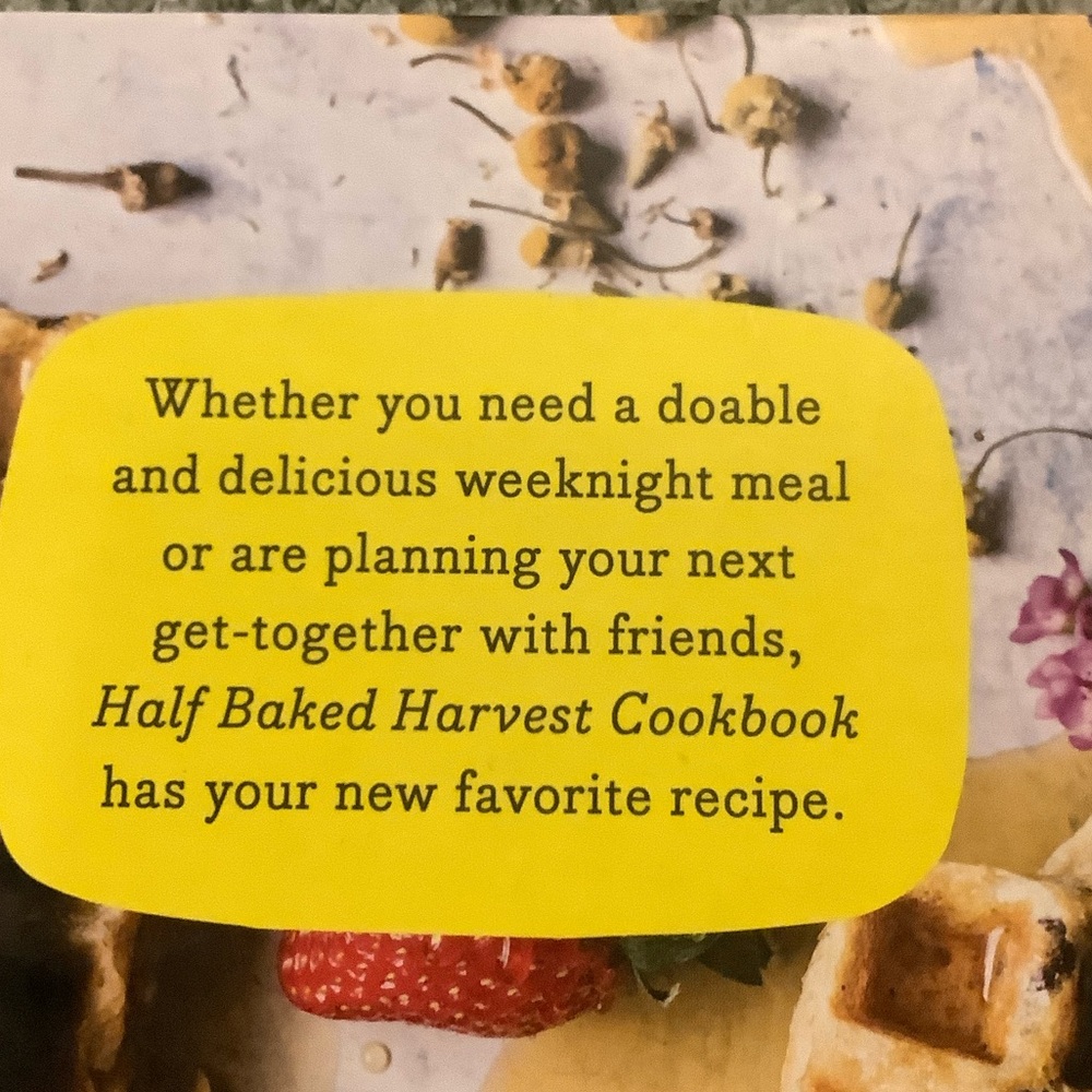 Half Baked Harvest Cookbook by Tieghan Gerard NWT cookbook - Picture 8 of 16
